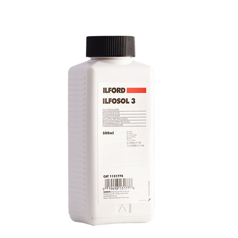 ILFORD ILFOSOL 3, universal developer, 500 ml, dil. 1+9/15