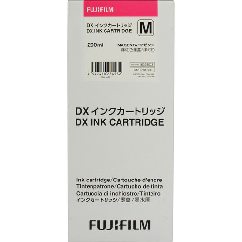 FUJI DX 100 INKCARTRIDGE MAGENTA 200 ML.