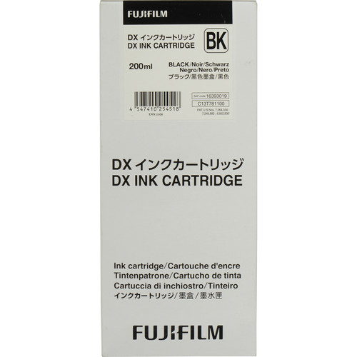 FUJI DX 100 INKCARTRIDGE BLACK 200ML