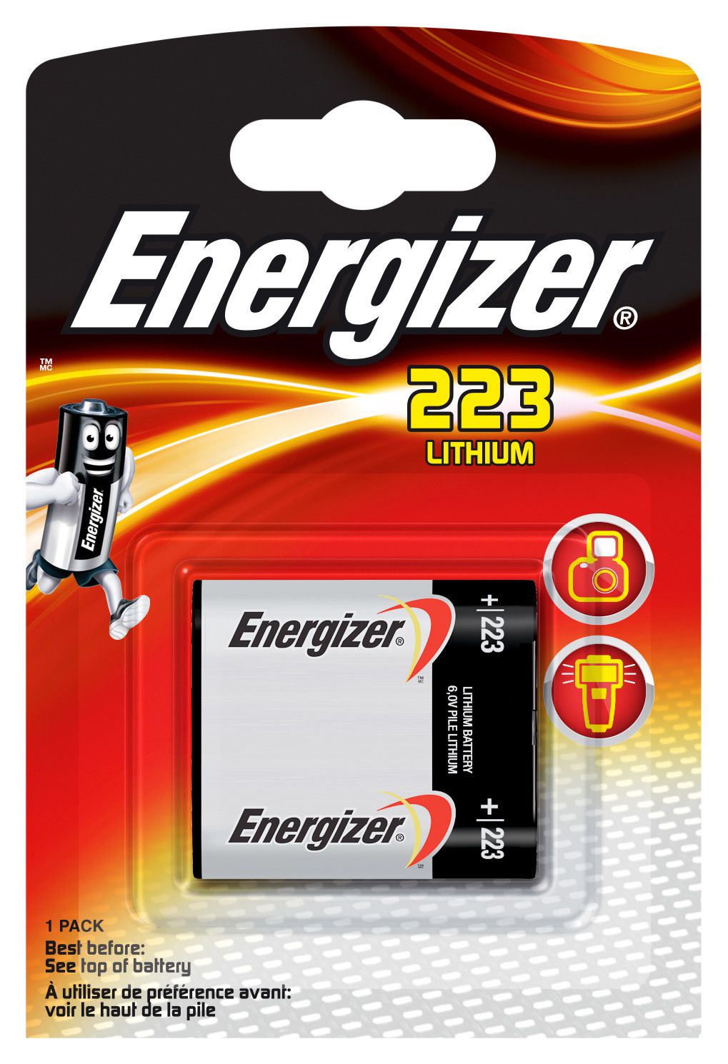 ENERGIZER 223 LITHIUM 6.0 V